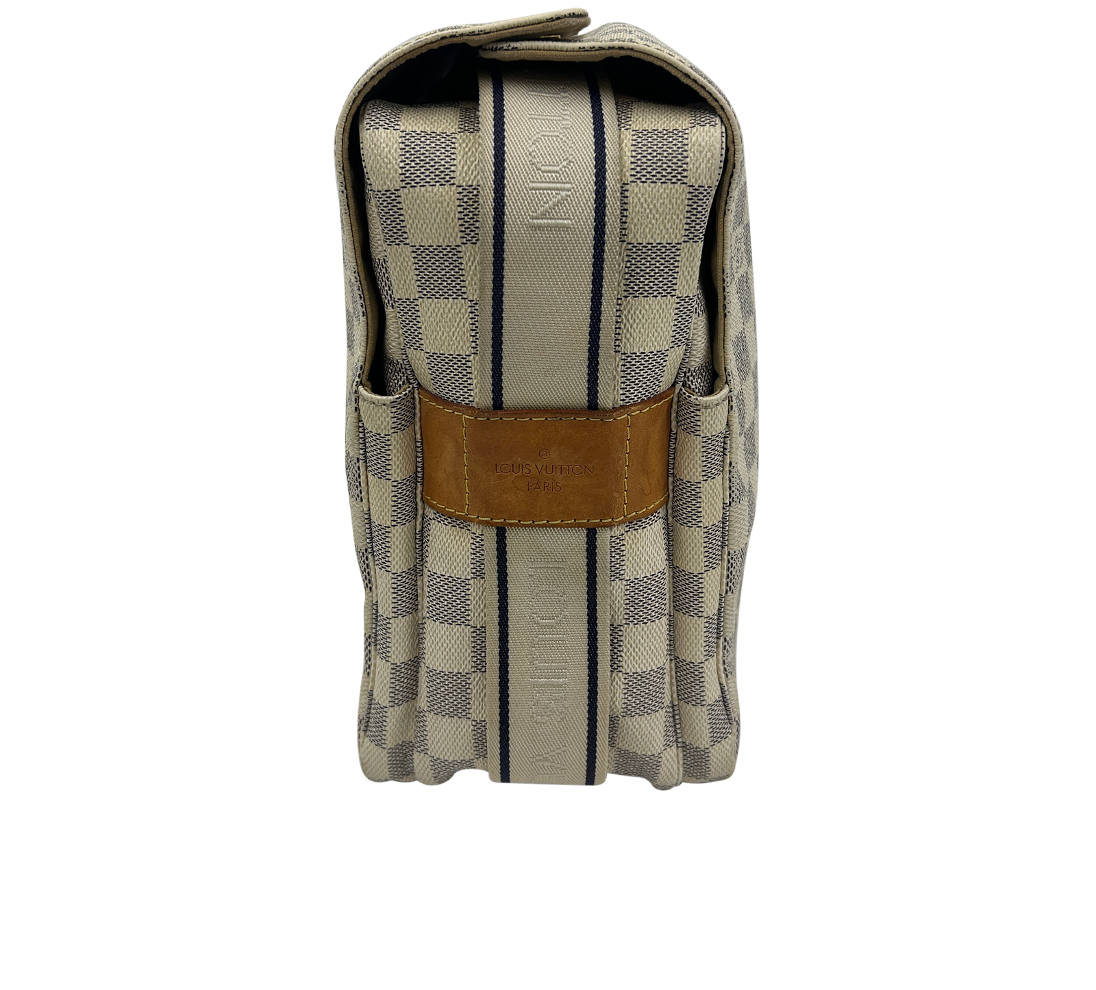 Naviglio Messenger, 490&euro;, Bolso, Azul/Blanco, Canvas - General, Vista lateral